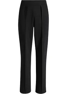 Pantalon à taille élastiquée en interlock épais, bonprix