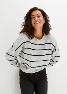 Gestreifter Pullover, bonprix