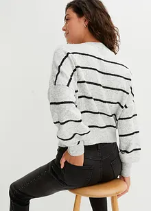 Gestreifter Pullover, bonprix