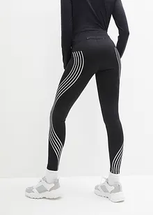 Thermo-Leggings mit reflektierenden Details, knöchelfrei, bonprix