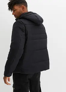 Winter-Steppjacke mit abnehmbarer Kapuze, John Baner JEANSWEAR