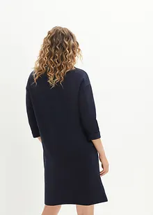 Oversize-Kleid mit weitem Kragen, bonprix