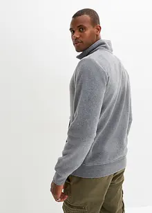 Pull en polaire à col montant, bonprix