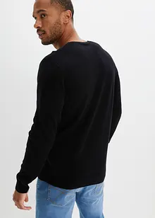 Feinstrickpullover mit Good Cashmere Standard®-Anteil, bonprix