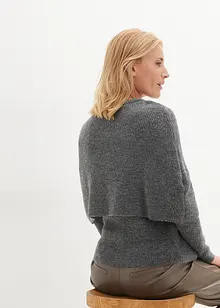 Pull à col modulable, bonprix