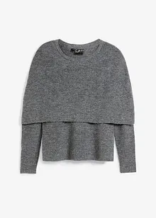 Pull à col modulable, bonprix