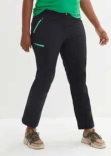 Pantalon technique à taille élastiquée, déperlant, bonprix