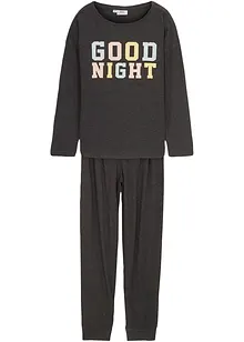 Mädchen Pyjama mit weicher Baumwolle  (2-tlg. Set), bonprix