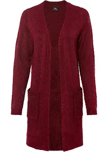 Bouclé-Longstrickjacke, bonprix