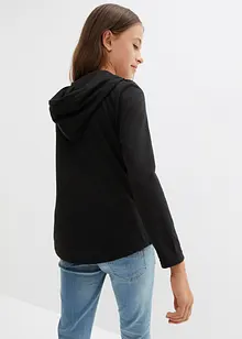 Mädchen Kapuzen-Langarmshirt mit Fotodruck, bonprix