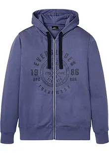 Kapuzen-Sweatjacke mit Komfortschnitt, bonprix