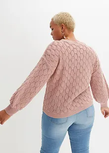 Pull ajouré, bonprix