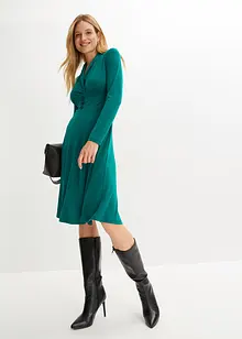 Robe en jersey à boutons, bonprix