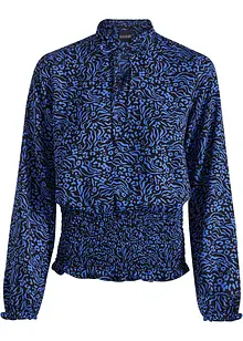 Bluse mit Smockeinsatz, bonprix