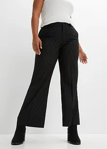 Pantalon à fines rayures avec jambes larges, bonprix