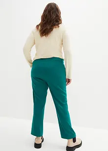 7/8-Hose mit High-Waist-Bequembund, Straight, bonprix