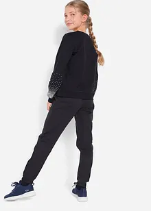 Sweatshirt + Sweathose (2-tlg. Set), bonprix