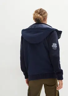 Umstands / Tragejacke mit Strickärmeln und Kapuze, bpc bonprix collection