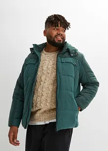 Winter-Steppjacke mit abnehmbarer Kapuze, John Baner JEANSWEAR