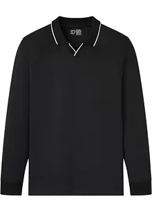 Langarm - Poloshirt aus Bio-Baumwolle, bonprix