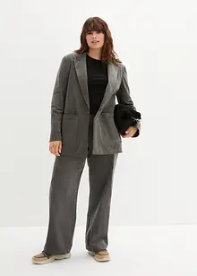 Cord-Blazer mit aufgesetzten Taschen aus Bio-Baumwolle, bonprix