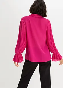 Bluse mit Plissée-Ärmeln, bonprix