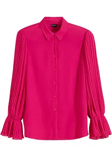 Bluse mit Plissée-Ärmeln, bonprix