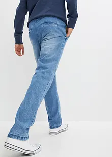 Jean droit thermique à taille élastiquée Regular Fit, bonprix