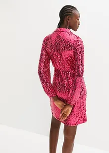 Robe à sequins, style portefeuille, bonprix