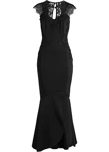 Maxikleid aus fester Scuba-Qualität, bonprix