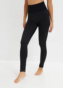 Thermo Seamless Leggings mit weicher Innenseite und Hahnentrittmuster, bpc bonprix collection