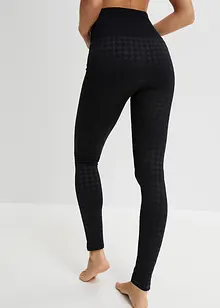 Thermo Seamless Leggings mit weicher Innenseite und Hahnentrittmuster, bpc bonprix collection