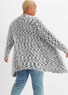 Flauschige Strickjacke, bonprix