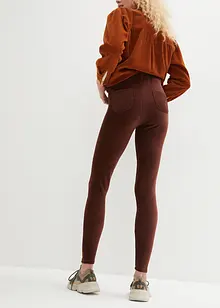 Feincord-Leggings mit breitem Komfortbund, bpc bonprix collection