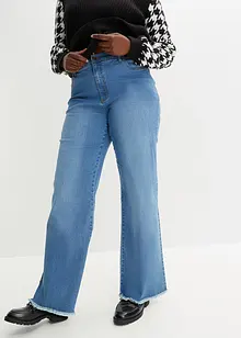 Wide-Leg-Jeans, High Waist, bonprix