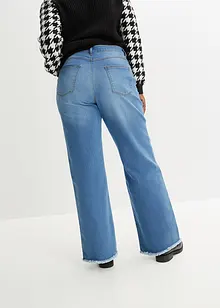 Wide-Leg-Jeans, High Waist, bonprix