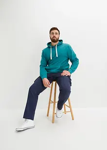 Kapuzensweatshirt aus reiner Baumwolle, bonprix