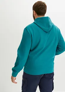 Kapuzensweatshirt aus reiner Baumwolle, bonprix