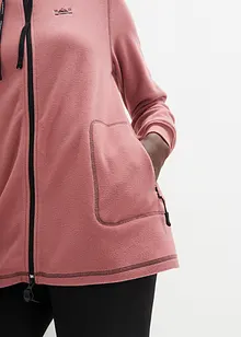 Veste polaire avec poches zippées, bonprix