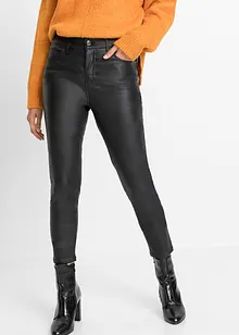 Beschichtete Push-up Stretch-Hose, bonprix