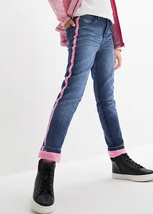 Thermojeans mit Jerseyfutter Mid Waist, bonprix