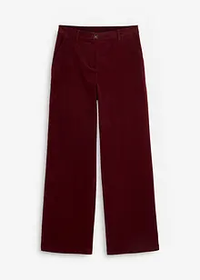 Pantalon en velours côtelé de coton stretch, bonprix