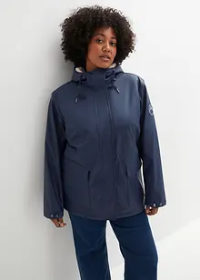 Regenjacke mit Teddyfutter aus wasserdichtem Material, bonprix