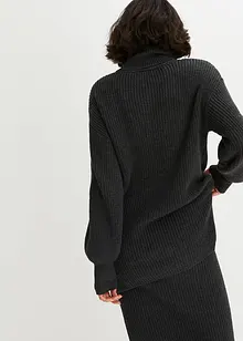 Pull col boule, bonprix