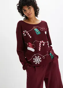 Pull de Noël, bonprix