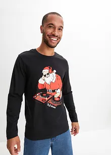 Langarmshirt mit Weihnachtsmotiv, bonprix