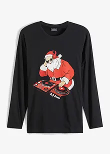 Langarmshirt mit Weihnachtsmotiv, bonprix