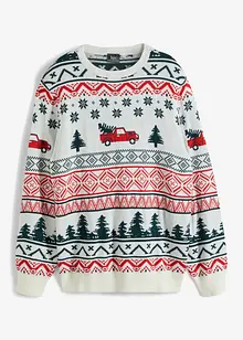 Pullover mit Weihnachtsmotiv, bonprix