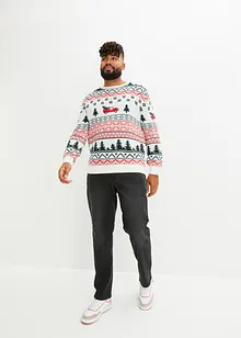 Pull avec motif de Noël, bonprix