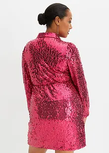 Robe à sequins, style portefeuille, bonprix